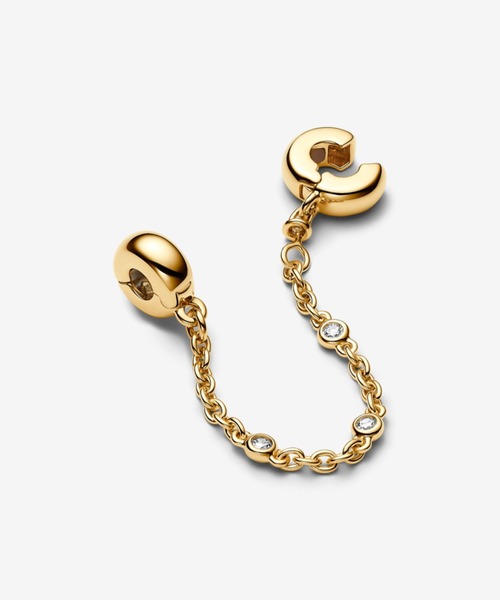 PANDORA（パンドラ） チャーム トリプル クリアー ストーン セーフティ