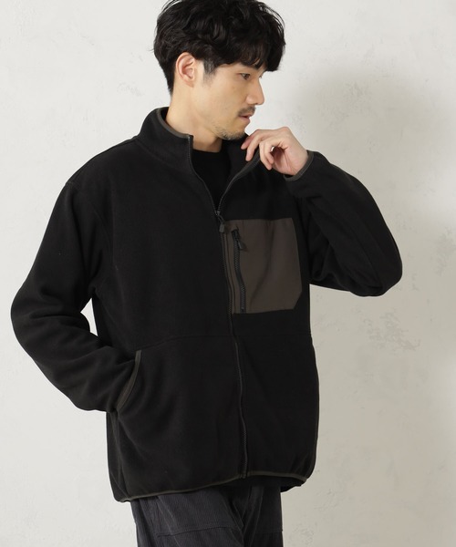 FOUND GOOD ブルゾン アウター フリースジップアップBZ メンズ