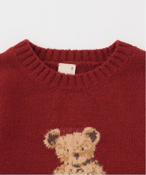 MIKAGE SHIN アニマルプリント ニットセーター サイズ1 C/LI MESH STRIPED KNIT – Shinzone
