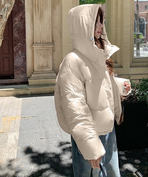 Riff（リフ） ブルゾン アウター ショート丈中綿ブルゾン レディース