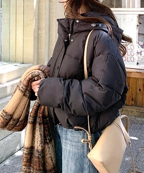 Riff（リフ） ブルゾン アウター ショート丈中綿ブルゾン レディース