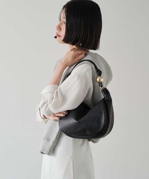 【russet× BEARDSLEY2wayフラップショルダーバッグ　新品 russet× BEARDSLEY》2wayフラップショルダーバッグ(CE-1487