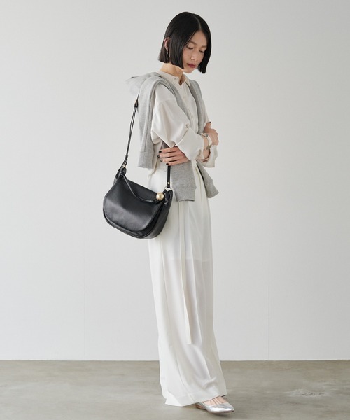 【russet× BEARDSLEY2wayフラップショルダーバッグ　新品 russet× BEARDSLEY】2wayフラップショルダーバッグ | russet