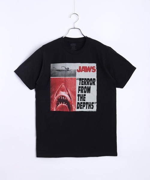 WESTSEA tシャツ JAWS ジョーズ 映画Tシャツ 半袖 プリント