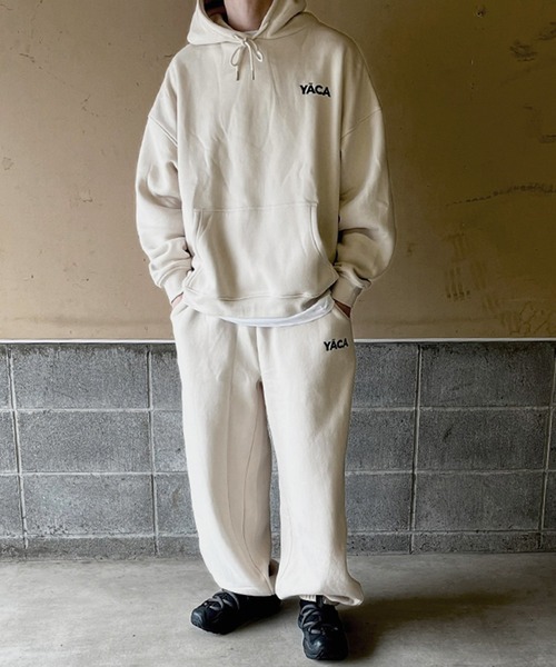 YACA（ヤーカ） パーカー Embroidery Logo Hoodie/エンブロイダリー