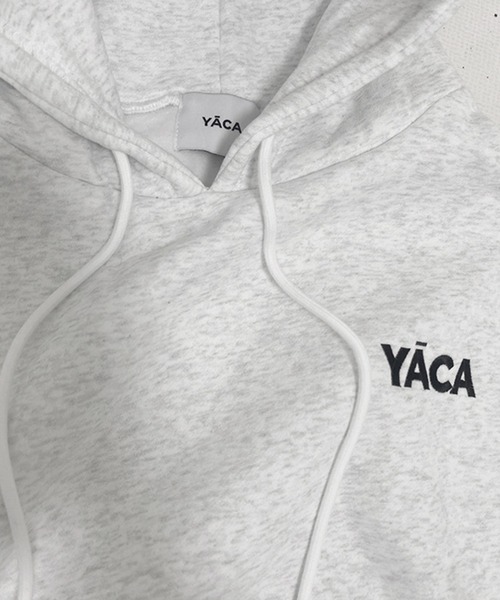 YACA（ヤーカ） パーカー Embroidery Logo Hoodie/エンブロイダリー