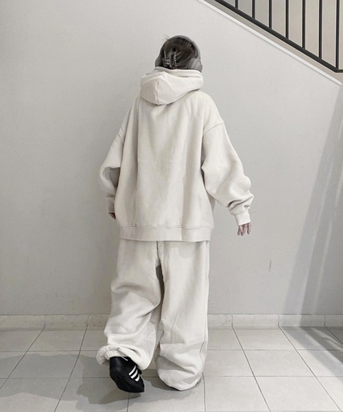 YACA（ヤーカ） パーカー Embroidery Logo Hoodie/エンブロイダリー