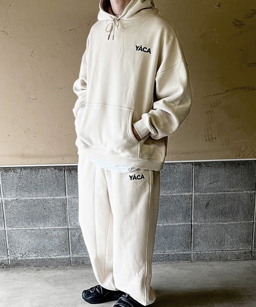 YACA（ヤーカ） パーカー Embroidery Logo Hoodie/エンブロイダリー