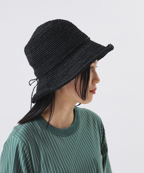 美品✨BEAMS BOY PORTER バケットハット 黒 PORTER ポーター バケットハット、吉田カバン、BEAMS、タンカー