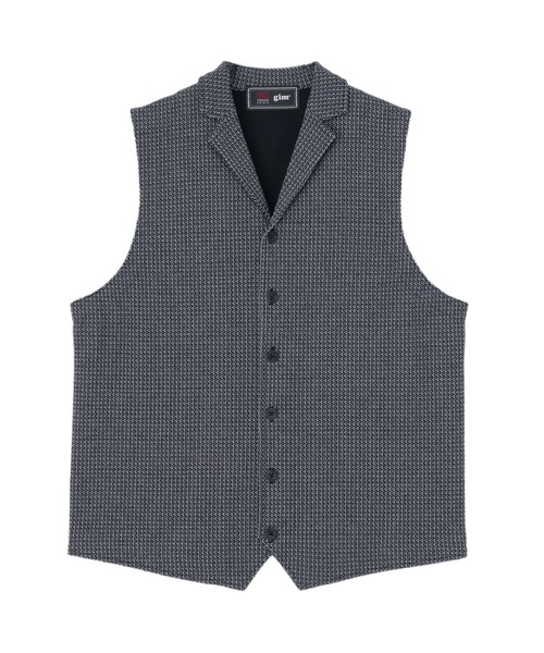 KAIKO（カイコー） ベスト ジレ KAIKO Pad vest -finx cotton gabadine