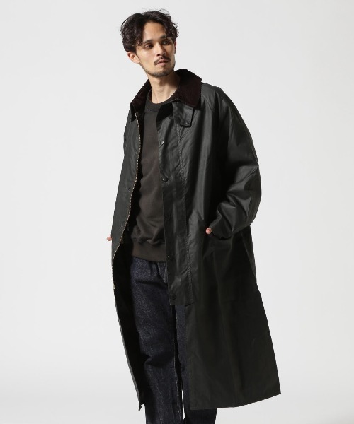 Barbour コート ジャケット BARBOUR/バブアー/OS BURGHLEY WAX
