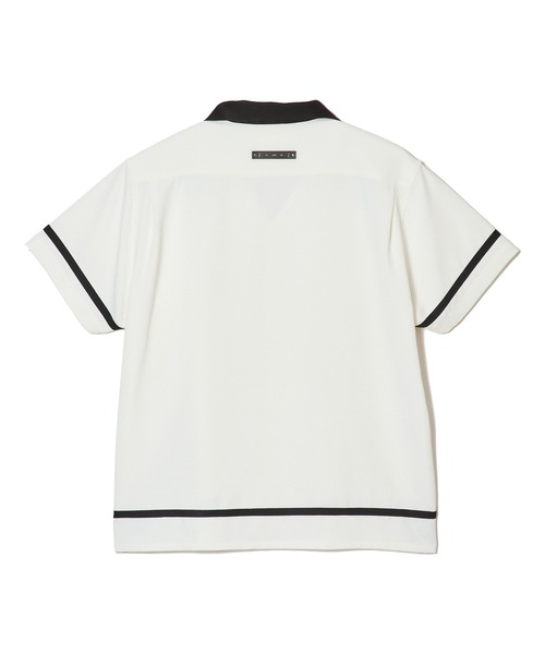CRIMIE シャツ LINE OPEN COLLAR SHORT SLEEVE SHIRT メンズ