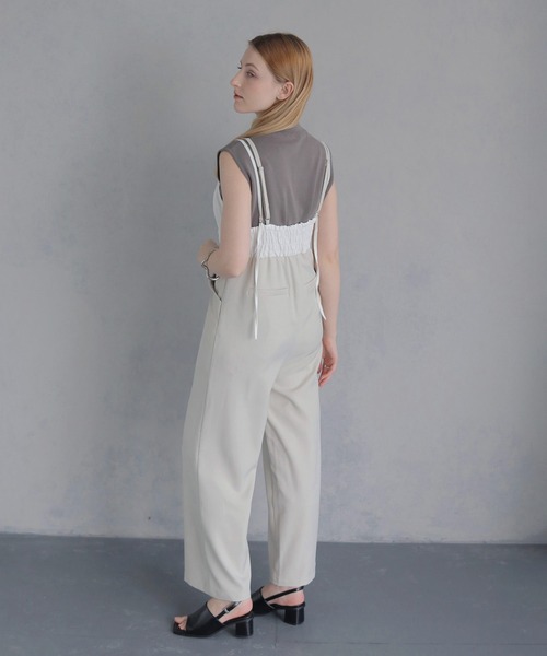 &g'aime サロペット オーバーオール 「＆g'aime」ビスチェ