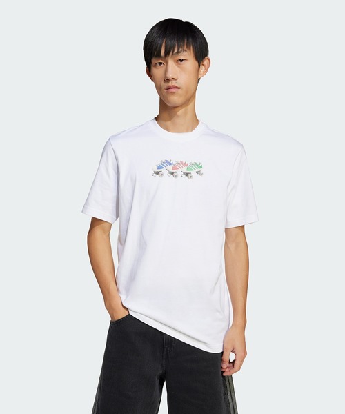 adidas（アディダス） tシャツ TS ROLLER プリント半袖Tシャツ ワン 