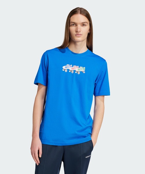 adidas（アディダス） tシャツ TS ROLLER プリント半袖Tシャツ ワン
