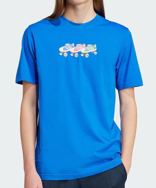 adidas（アディダス） tシャツ TS ROLLER プリント半袖Tシャツ ワン