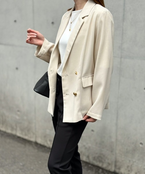 ⭐️新品未使用⭐️Ann Taylor アンテイラー　テーラードジャケット　M Emma Taylor ジャケット テーラードジャケット リネンライク