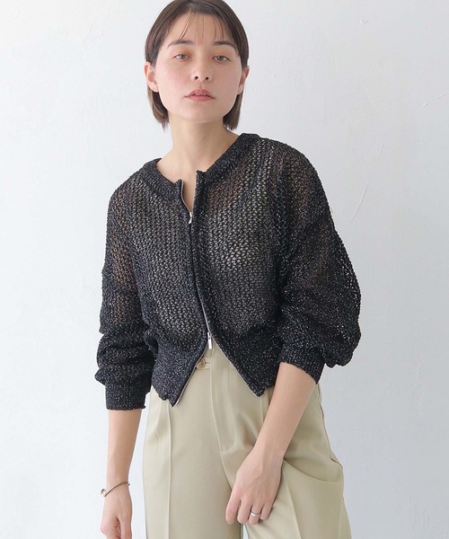 【SALE】vingtrois　ダンボール レースラインプルオーバー　980-23013 バントロア vingtrois レディーストップス ショルダーラインプル