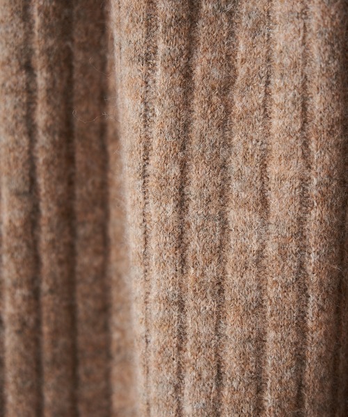 「ear PAPILLONNER」 タートルネックニット FREE バーガンディー レディース_画像2