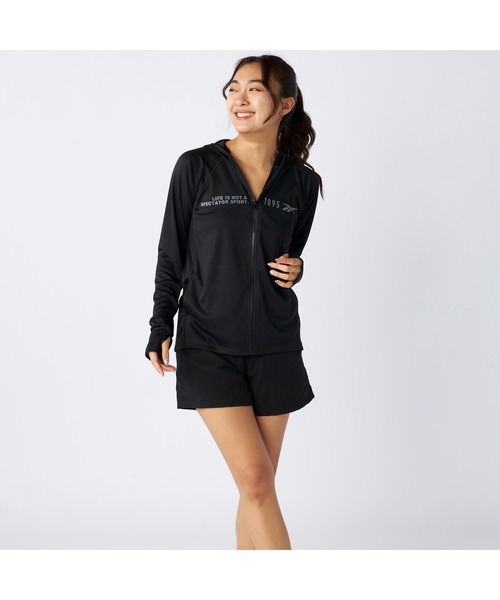 Reebok ラッシュガード リーボック 長袖 ワンポイントロゴ