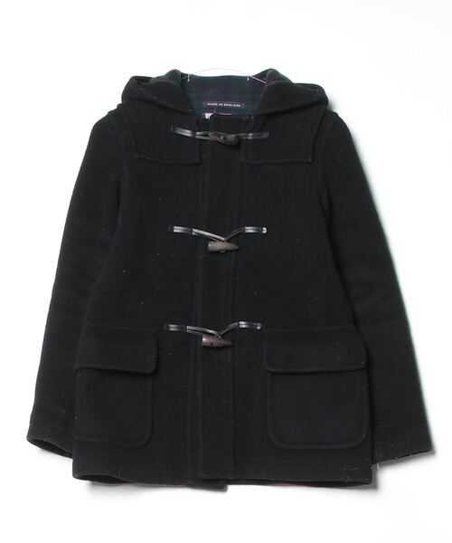 LONDON TRADITION ブラックダッフルコート 38 LONDON Tradition（ロンドントラディション） ダッフルコート 38