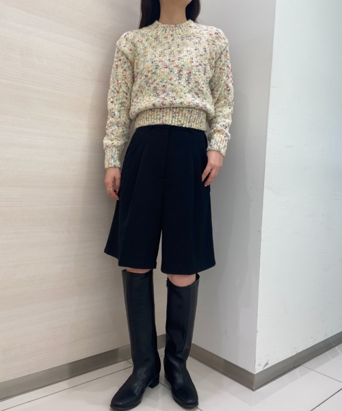 「solleim」 長袖ニット M ピンク レディース_画像5