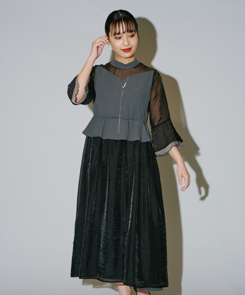 terrace ドレス デコルテシアーワンピース : ZOZOTOWN Yahoo!店