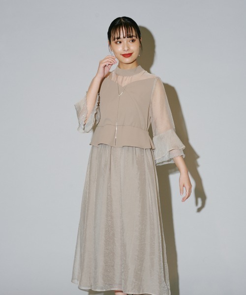 terrace ドレス デコルテシアーワンピース : ZOZOTOWN Yahoo!店 - 通販