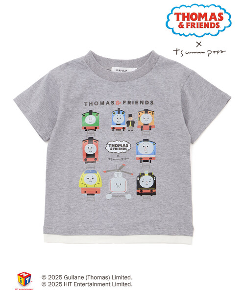 SLAP SLIP（スラップスリップ） tシャツ 「きかんしゃトーマス×つ
