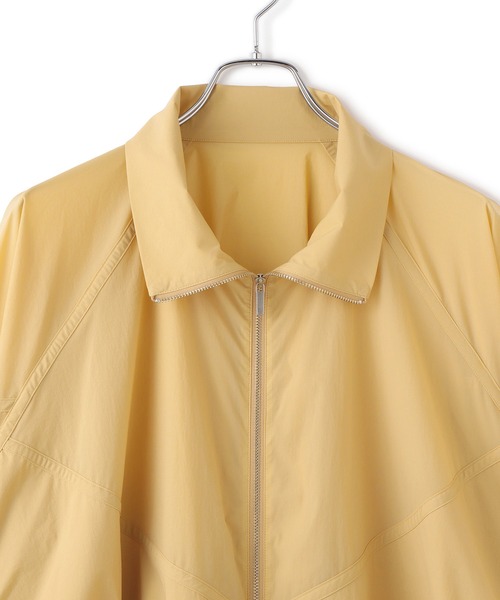 ジャケット・アウター ADAM ET ROPE SHEER MESH ZIP BLOUSON ADAM ET ROPE SHEER MESH ZIP BLOUSON