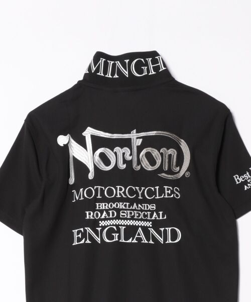 ポロシャツ Norton ドライベーシックドック刺繍ポロシャツ メンズ レディース | ノートン | 19