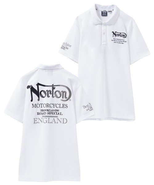 ポロシャツ Norton ドライベーシックドック刺繍ポロシャツ メンズ レディース | ノートン