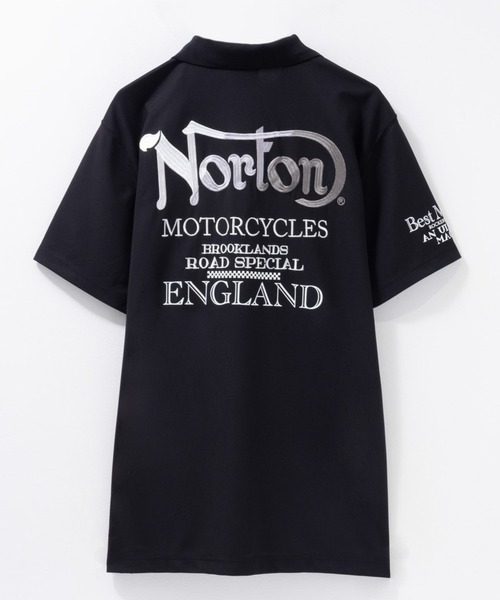 【完売品】【XL】Norton タイダイ柄 刺繍 ポロシャツ メンズ ノートン メンズポロシャツ｜トップス｜ファッション おすすめ