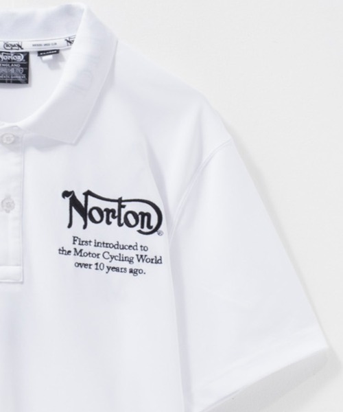 ポロシャツ Norton ドライベーシックドック刺繍ポロシャツ メンズ レディース | ノートン | 05
