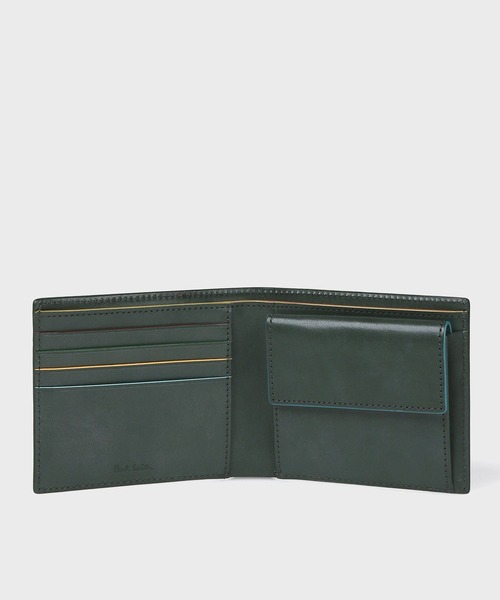 Paul Smith（ポール・スミス） 財布 ワックスレザー 2つ折り財布