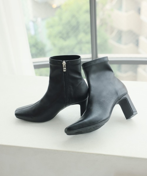 「VIVIAN」 ショートブーツ SS ブラック レディース_画像2