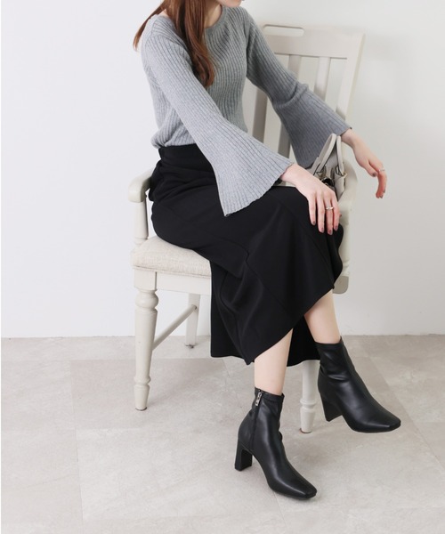 「VIVIAN」 ショートブーツ SS ブラック レディース_画像7