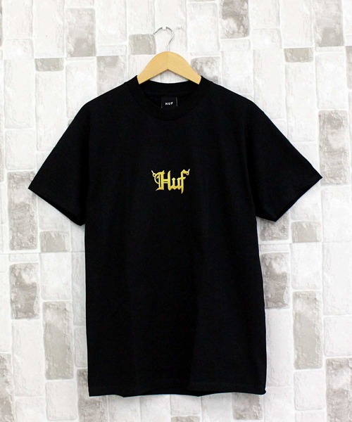 HUF（ハフ） tシャツ ビッグH ショートスリーブバックプリントTシャツ