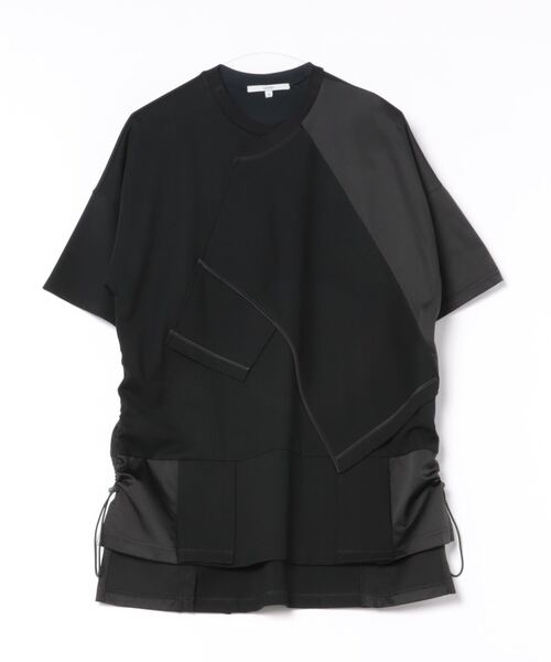 「UN3D.」 半袖Tシャツ 38 ブラック レディース