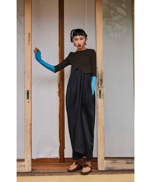 OMMO ワンピース　38 OMMO ワンピース SATIN DRAPE OP : ZOZOTOWN Yahoo!店 - 通販
