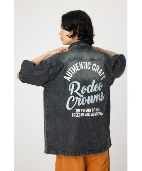 【最終処分価格】RODEOCROWNS＊薄色デニムシャツ/２ ADDICTIVE TYPE2 スキニー[品番：BJLW0025185]｜RODEO CROWNS
