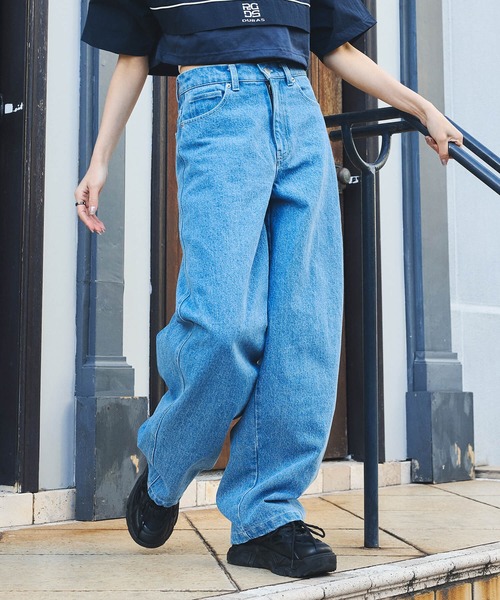 DURAS（デュラス） ワイドパンツ ジーンズ デニム デニムパンツ 雑誌