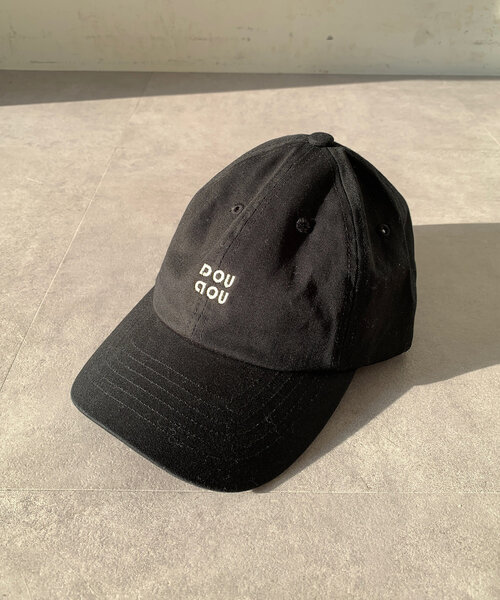 DouDou（ドゥドゥ） キャップ 帽子 DD刺繍キャップ レディース