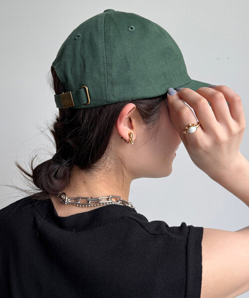 DouDou（ドゥドゥ） キャップ 帽子 DD刺繍キャップ レディース