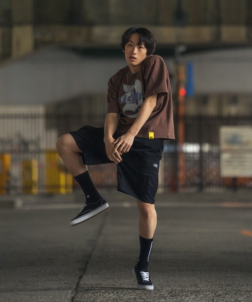 ddp（ディーディーピー） ワイドパンツ ハーフパンツ カーゴパンツ