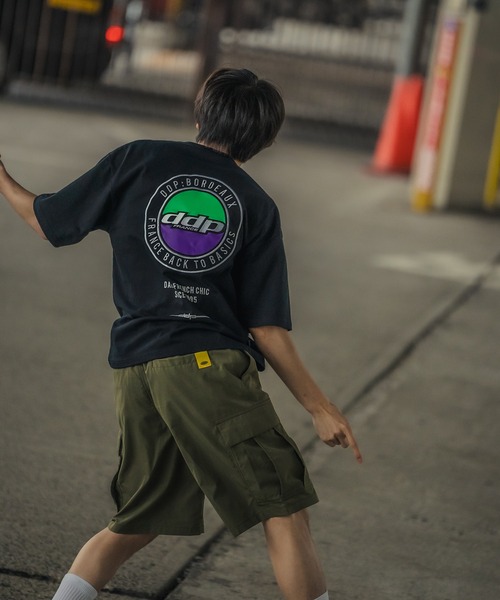 ddp（ディーディーピー） ワイドパンツ ハーフパンツ カーゴパンツ