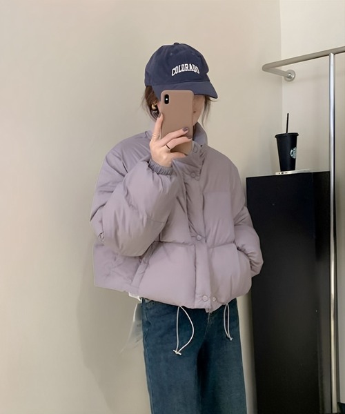 「Chaco closet」 ブルゾン FREE ベージュ レディース_画像2