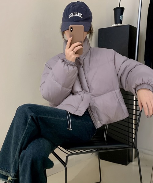 「Chaco closet」 ブルゾン FREE ベージュ レディース_画像3