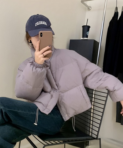 「Chaco closet」 ブルゾン FREE ベージュ レディース_画像4