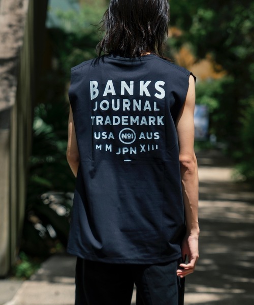BANKS（バンクス） タンクトップ DESIGN TEE /BANKS JOURNAL(バンクス